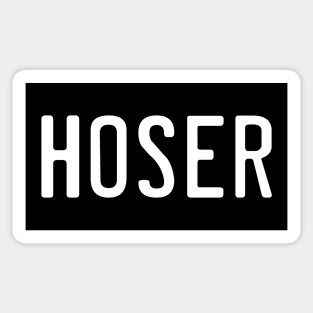 Hoser Sticker